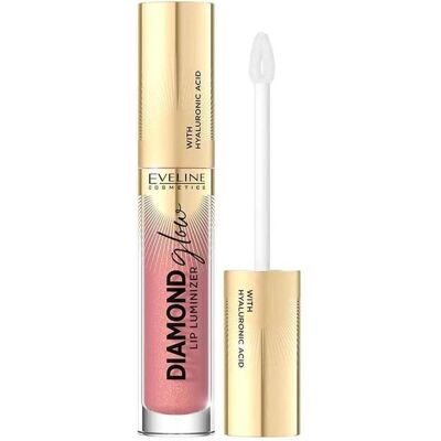 Eveline, Lippenstift + Lipgloss, Diamond Glow Lip Luminizer lip gloss 04 Raspberry S (04 Raspberry Sorbet) Eveline, Lippenstift + Lipgloss, Diamond Glow Lip Luminizer lip gloss 04 Raspberry S (04 Raspberry Sorbet)