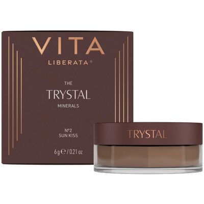 Vita Liberata, Highlighter + Bronzer, - The Trystal Minerals No. 2 Sun Kiss Medium - 6 gr. (Sun Kiss Medium, Bronzer, 6 g) Vita Liberata, Highlighter + Bronzer, - The Trystal Minerals No. 2 Sun Kiss Medium - 6 gr. (Sun Kiss Medium, Bronzer, 6 g)