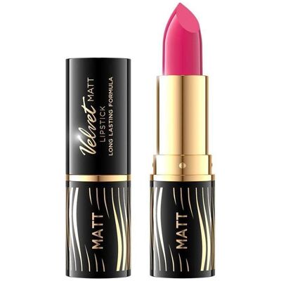 Eveline, Lippenstift + Lipgloss, Cosmetics Velvet Matt Lipstick No. 502 4ml (Nr. 502) Eveline, Lippenstift + Lipgloss, Cosmetics Velvet Matt Lipstick No. 502 4ml (Nr. 502)