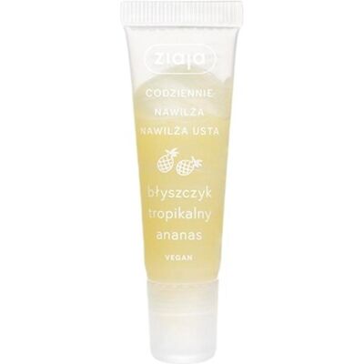 Ziaja, Lippenstift + Lipgloss, Tropical Pineapple Lip Gloss 12ml Ziaja, Lippenstift + Lipgloss, Tropical Pineapple Lip Gloss 12ml