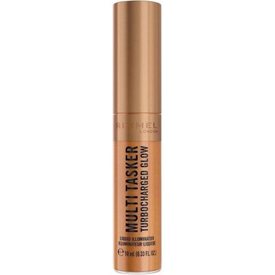 Rimmel London, Highlighter + Bronzer, Illuminante Liquido Glow Turbo Multi Tasker (008, It's Giving Bronze, Bronzer, Highlighter, 10 ml) Rimmel London, Highlighter + Bronzer, Illuminante Liquido Glow Turbo Multi Tasker (008, It's Giving Bronze, Bronzer, Highlighter, 10 ml)