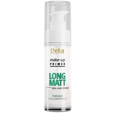 Delia Cosmetics, Primer + Base, Skin Care Defined Long Matt (Transparent) Delia Cosmetics, Primer + Base, Skin Care Defined Long Matt (Transparent)