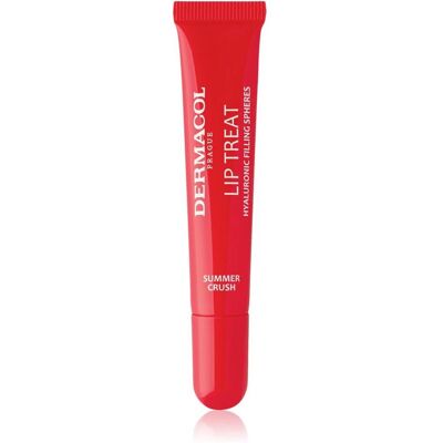 Dermacol, Lippenstift + Lipgloss, - Moisturizing lip gloss (Lip Treat) 10 ml - Shade: 7 Summer Crush (Summer Crush) Dermacol, Lippenstift + Lipgloss, - Moisturizing lip gloss (Lip Treat) 10 ml - Shade: 7 Summer Crush (Summer Crush)