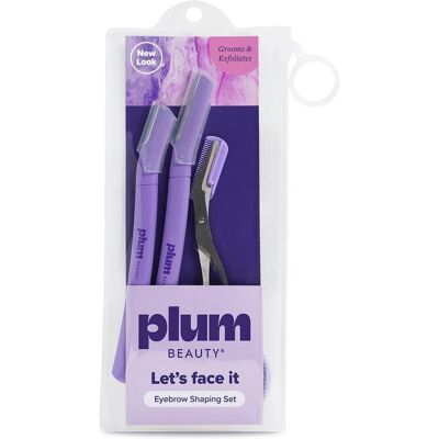 Plum Beauty, Augenbrauenpuder, Set zur Augenbrauenformung (Brown) Plum Beauty, Augenbrauenpuder, Set zur Augenbrauenformung (Brown)