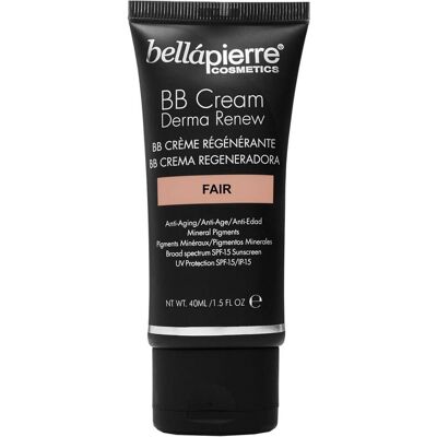 Bellapierre Cosmetics, BB + CC Creme, Teint - BB Cream Derma Renew SPF15 Fair (40 ml) Bellapierre Cosmetics, BB + CC Creme, Teint - BB Cream Derma Renew SPF15 Fair (40 ml)