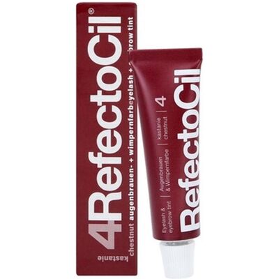Refectocil, Augenbrauenfarbe, Colour for eyelashes and eyebrows 15 ml - Shade: 4 chestnut (4 chestnut) Refectocil, Augenbrauenfarbe, Colour for eyelashes and eyebrows 15 ml - Shade: 4 chestnut (4 chestnut)