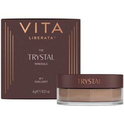 Vita Liberata, Highlighter + Bronzer, - The Trystal Minerals - No. 1 Sun Light - 6gr. (No. 1, Sun Light, Bronzer, 6 ml) Vita Liberata, Highlighter + Bronzer, - The Trystal Minerals - No. 1 Sun Light - 6gr. (No. 1, Sun Light, Bronzer, 6 ml)