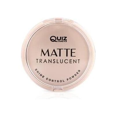 Quiz Cosmetics, Gesichtspuder, Matte Translucent Powder Transparent Mattifying Powder N01 10g (Transparent) Quiz Cosmetics, Gesichtspuder, Matte Translucent Powder Transparent Mattifying Powder N01 10g (Transparent)
