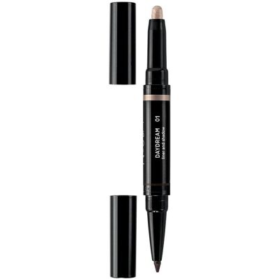 Nouba, Eyeliner + Kajal, Flüssiger Eyeliner & Cremiger Lidschatten Stift 2-In-1 (01) Nouba, Eyeliner + Kajal, Flüssiger Eyeliner & Cremiger Lidschatten Stift 2-In-1 (01)