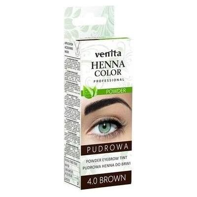 Venita, Augenbrauenpuder, Henna Color Powder Powder Henna For Eyebrows 4.0 Brown 4G (4.0 Brown, Braun) Venita, Augenbrauenpuder, Henna Color Powder Powder Henna For Eyebrows 4.0 Brown 4G (4.0 Brown, Braun)