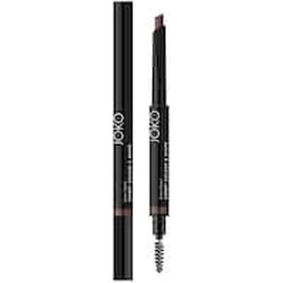 Jokon, Augenbrauenstift, Joko - Expert Colour&Shape retractable eyebrow pencil 01 5g (Schwarz) Jokon, Augenbrauenstift, Joko - Expert Colour&Shape retractable eyebrow pencil 01 5g (Schwarz)