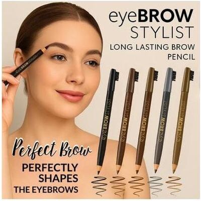 Reverse, Augenbrauenstift, Eyebrow Pencil & Brush Tint Stylist Makeup Brow Definition Enhancer Wax Reverse, Augenbrauenstift, Eyebrow Pencil & Brush Tint Stylist Makeup Brow Definition Enhancer Wax