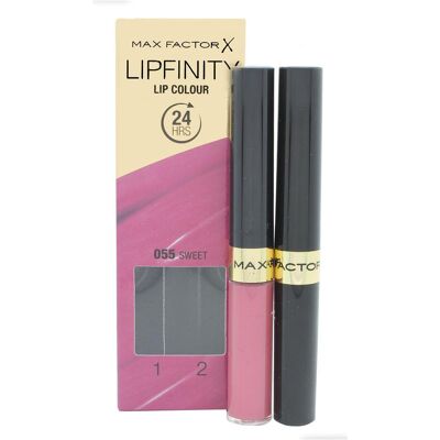 Max Factor, Lippenstift + Lipgloss, Lipfinity (055 Sweet) Max Factor, Lippenstift + Lipgloss, Lipfinity (055 Sweet)