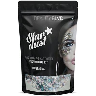 Huda Beauty, Lidschatten, Beauty Blvd, Stardust Supernova, Loose Glitter Eyeshadow, 75 g For Women Huda Beauty, Lidschatten, Beauty Blvd, Stardust Supernova, Loose Glitter Eyeshadow, 75 g For Women