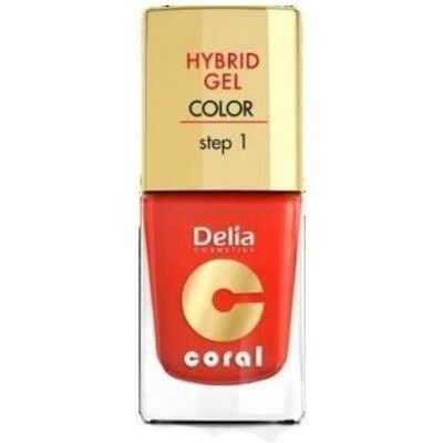 Delia Cosmetics, Nagellack, Cosmetics Coral Hybrid Gel Nail Polish No. 14 Orange Red 11ml (Orange-Rot, Gel-Effekt Nagellack) Delia Cosmetics, Nagellack, Cosmetics Coral Hybrid Gel Nail Polish No. 14 Orange Red 11ml (Orange-Rot, Gel-Effekt Nagellack)