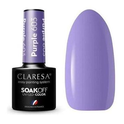 Claresa, Nagellack, Soak Off UV/LED Purple hybrid polish 603 5g (Purple, UV-Gel Lack) Claresa, Nagellack, Soak Off UV/LED Purple hybrid polish 603 5g (Purple, UV-Gel Lack)