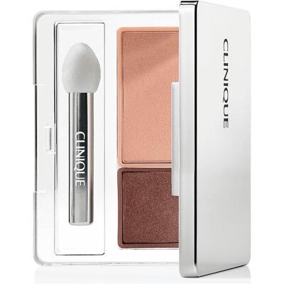 Clinique All About Shadow Duo Seashell Pink/Fawn Satin - Lidschatten-Duo Clinique All About Shadow Duo Seashell Pink/Fawn Satin - Lidschatten-Duo