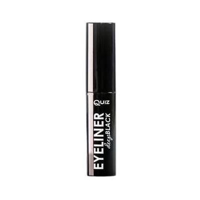 Quiz Cosmetics, Eyeliner + Kajal, Liquid Eyeliner With Brush 25ml Quiz Cosmetics, Eyeliner + Kajal, Liquid Eyeliner With Brush 25ml