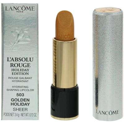 Lancôme, Lippenstift + Lipgloss, L’absolu Rouge Cream Holiday Edition 2019 (Golden Holiday) Lancôme, Lippenstift + Lipgloss, L’absolu Rouge Cream Holiday Edition 2019 (Golden Holiday)
