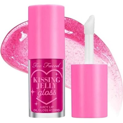 Too Faced Himbeer Kissing Jelly Lip Oil Gloss - Lip Gloss Too Faced Himbeer Kissing Jelly Lip Oil Gloss - Lip Gloss