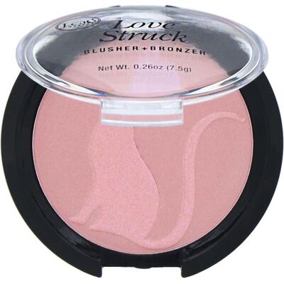 Makeup Revolution, Lidschatten, J.CAT BEAUTY Love Struck Blusher + Bronzer róż do policzków 101 Sweet Pea Pink 7,5g Makeup Revolution, Lidschatten, J.CAT BEAUTY Love Struck Blusher + Bronzer róż do policzków 101 Sweet Pea Pink 7,5g