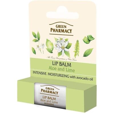 Green Pharmacy Aloe Lip Balm SPF 10 3,6 g - Lippenbalsam Green Pharmacy Aloe Lip Balm SPF 10 3,6 g - Lippenbalsam
