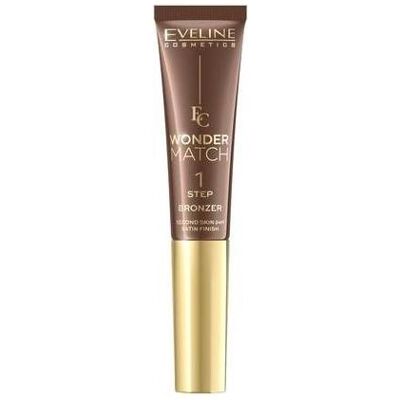 Eveline, Highlighter + Bronzer, Wonder Match Ultra Creamy Bronzer 02 - 14ml (02, Bronzer, 14 ml) Eveline, Highlighter + Bronzer, Wonder Match Ultra Creamy Bronzer 02 - 14ml (02, Bronzer, 14 ml)