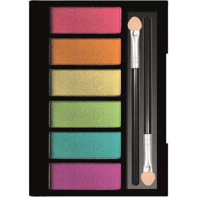 Clementoni, Lidschatten, Crazy Chic Lidschatten Tropical, 8Stk. Clementoni, Lidschatten, Crazy Chic Lidschatten Tropical, 8Stk.