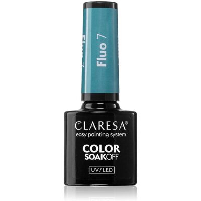 Claresa, Nagellack, 7 Fluoreszierender UV-Nagellack 5ml (Blau, UV-Gel Lack) Claresa, Nagellack, 7 Fluoreszierender UV-Nagellack 5ml (Blau, UV-Gel Lack)