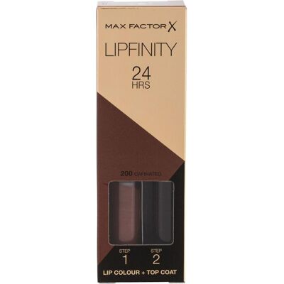 Max Factor, Lippenstift + Lipgloss, Lipfinity Lip Colour (200 Caffeinated) Max Factor, Lippenstift + Lipgloss, Lipfinity Lip Colour (200 Caffeinated)
