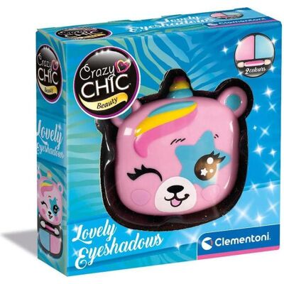 Clementoni 18820 Crazy Chic – Lovely Eyeshadow: Bär, Lidschatten-Make-up, sicher und hypoallergen, K Clementoni 18820 Crazy Chic – Lovely Eyeshadow: Bär, Lidschatten-Make-up, sicher und hypoallergen, K