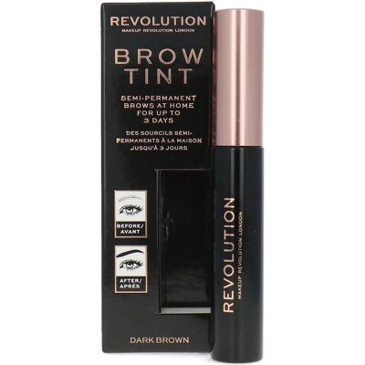 Makeup Revolution, Mascara, Eyebrow Tint Dark Brown 6ml (Dark Brown) Makeup Revolution, Mascara, Eyebrow Tint Dark Brown 6ml (Dark Brown)