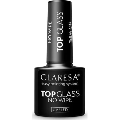 Claresa, Nagellack, Uvled Top Glass No Wipe - 5 G (Top Coat, UV-Gel Lack) Claresa, Nagellack, Uvled Top Glass No Wipe - 5 G (Top Coat, UV-Gel Lack)