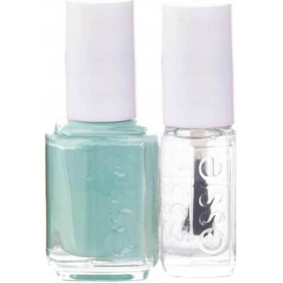 Essie, Nagellack, Set manichiura/pedichiura Nail Lacquer No.99 Mint Candy Apple, 13.5ml Topcoat Good to go, 5ml (99 Mint Candy Apple, Farblack) Essie, Nagellack, Set manichiura/pedichiura Nail Lacquer No.99 Mint Candy Apple, 13.5ml Topcoat Good to go, 5ml (99 Mint Candy Apple, Farblack)