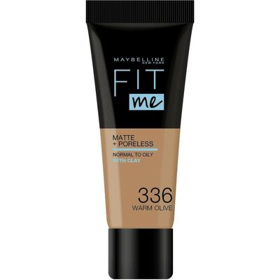 Maybelline New York - Fit Me Matte Poreless - 336 Golden Olive Maybelline New York - Fit Me Matte Poreless - 336 Golden Olive