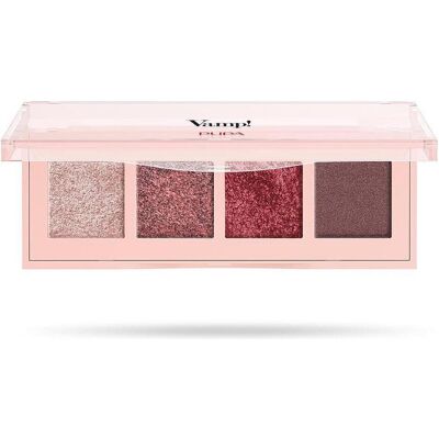 Pupa Milano, Lidschatten, Vamp eyeshadow palette! (Palette) 5.2 g - Shade: 003 Pinkish Bronze (#03 Pinkish Bronze, 003 Pinkish Bronze, Pinkish Bronze, Rosig Bronze) Pupa Milano, Lidschatten, Vamp eyeshadow palette! (Palette) 5.2 g - Shade: 003 Pinkish Bronze (#03 Pinkish Bronze, 003 Pinkish Bronze, Pinkish Bronze, Rosig Bronze)