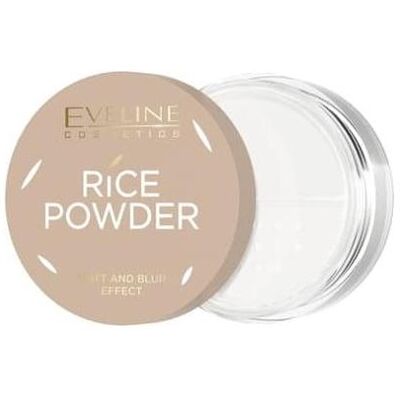 Eveline, Gesichtspuder, Cosmetics Rice Powder Matt And Blur Effect Transparent Loose Rice Powder Mattifying 10g (Transparent) Eveline, Gesichtspuder, Cosmetics Rice Powder Matt And Blur Effect Transparent Loose Rice Powder Mattifying 10g (Transparent)