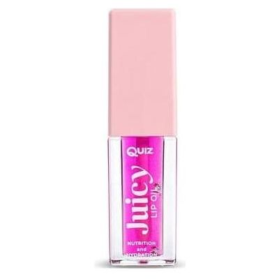 Quiz Cosmetics, Lippenstift + Lipgloss, Juicy Lip Oil Vegan Lip Oil Bright Rose 5ml (Bright Rose) Quiz Cosmetics, Lippenstift + Lipgloss, Juicy Lip Oil Vegan Lip Oil Bright Rose 5ml (Bright Rose)