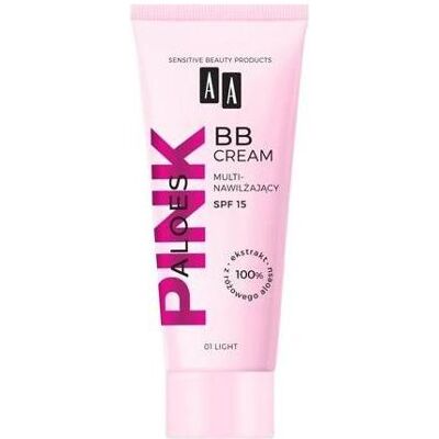 Oceanic, BB + CC Creme, Aa Aloe Vera Pink Multimoisturizing Bb Cream 01 Light 30Ml (Light, 30 ml) Oceanic, BB + CC Creme, Aa Aloe Vera Pink Multimoisturizing Bb Cream 01 Light 30Ml (Light, 30 ml)