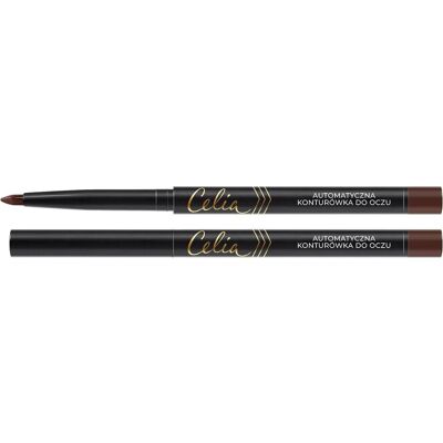 Celia, Eyeliner + Kajal, De Luxe Automatic Eyeliner 02 1Pcs (Braun) Celia, Eyeliner + Kajal, De Luxe Automatic Eyeliner 02 1Pcs (Braun)