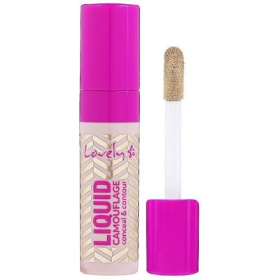 Lovely Liquid Camouflage Hochdeckender Gesichtsconcealer - Concealer Lovely Liquid Camouflage Hochdeckender Gesichtsconcealer - Concealer