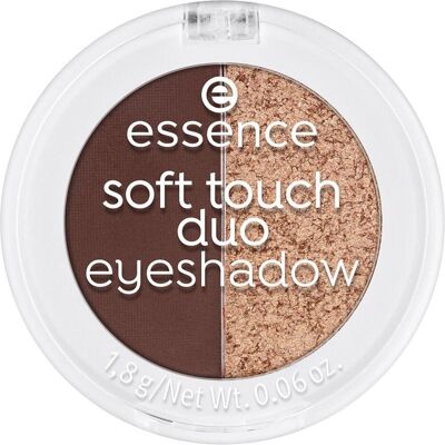 essence, Lidschatten, soft touch duo eyeshadow (#F9CC9E, Mocha Muse, Nude) essence, Lidschatten, soft touch duo eyeshadow (#F9CC9E, Mocha Muse, Nude)