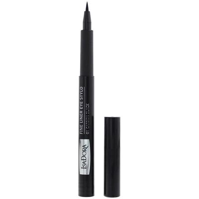 Isadora, Eyeliner + Kajal, Fine Liner Eye Stylo 01 Carbon Black (Carbon Black, Russ) Isadora, Eyeliner + Kajal, Fine Liner Eye Stylo 01 Carbon Black (Carbon Black, Russ)