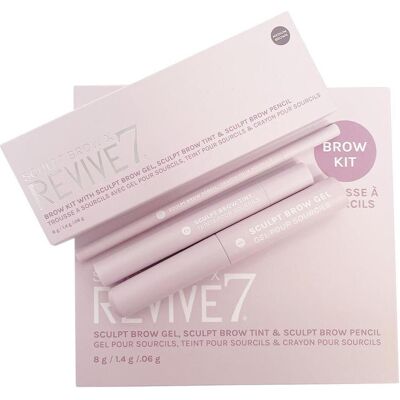 Revive7, Augenbrauenpuder, Sculpt Brow x Brow Kit Dark (Dark) Revive7, Augenbrauenpuder, Sculpt Brow x Brow Kit Dark (Dark)