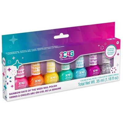 Make it Real, Nagellack, Rainbow Days of the Week (Farblack) Make it Real, Nagellack, Rainbow Days of the Week (Farblack)