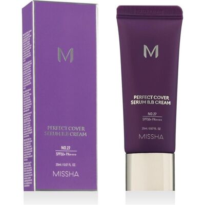 Missha M Perfect Cover Serum BB Cream 27 Honey Beige - BB Creme Missha M Perfect Cover Serum BB Cream 27 Honey Beige - BB Creme