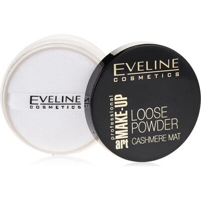Eveline, Gesichtspuder, Art Make-Up Loose Powder Cashmere Mat Mattifying Loose Powder 02 Beige 20g (02 Beige) Eveline, Gesichtspuder, Art Make-Up Loose Powder Cashmere Mat Mattifying Loose Powder 02 Beige 20g (02 Beige)