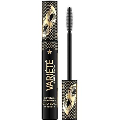 Eveline, Mascara, Cosmetics Variete Mascara For Eyelashes Increasing Volume And Length, Extreme Black, 10 Ml (Extreme Black) Eveline, Mascara, Cosmetics Variete Mascara For Eyelashes Increasing Volume And Length, Extreme Black, 10 Ml (Extreme Black)
