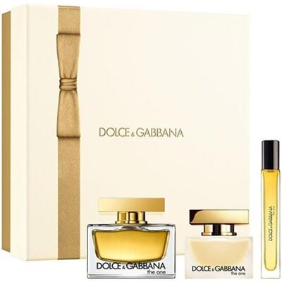 Dolce & Gabbana, Beauty Geschenkset, The One - Eau De Parfum 75 Ml + Hair Spray 30 Ml + Eau De Parfum 10 Ml (Parfum Set) Dolce & Gabbana, Beauty Geschenkset, The One - Eau De Parfum 75 Ml + Hair Spray 30 Ml + Eau De Parfum 10 Ml (Parfum Set)