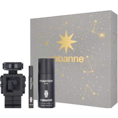Paco Rabanne, Beauty Geschenkset, Rabanne Phantom Perfume Set 100ml Perfume Spray 150ml Deodorant Spray 10ml Perfume Spray (Parfum Set) Paco Rabanne, Beauty Geschenkset, Rabanne Phantom Perfume Set 100ml Perfume Spray 150ml Deodorant Spray 10ml Perfume Spray (Parfum Set)